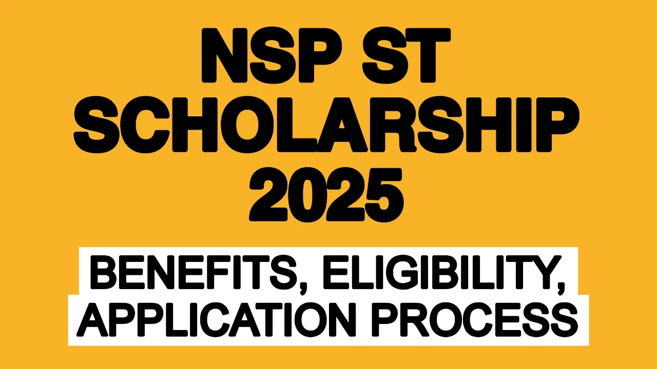 NSP ST Scholarship 2025